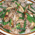 ぱっくんぷっくん's cooksnap of when they made 豚肉とにんにくの芽の七味マヨ炒め.