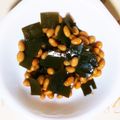 kiwimirute's cooksnap of when they made 出汁がら昆布椎茸の活用＊大豆煮.