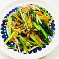 あっこ姉's cooksnap of when they made 小松菜ともやしとひき肉のオイスター炒め.