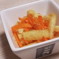アクセル☆'s cooksnap of when they made 薄あげとにんじんのナムル.