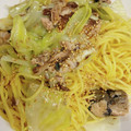 いちの＊'s cooksnap of when they made 鯖缶とねぎの和風パスタ.