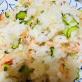 くりすたるけいこ's cooksnap of when they made まぜるだけ♪ 鮭ときゅうりのお寿司.