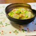 yesmama's cooksnap of when they made 翡翠色☆冬瓜の海老餡かけ.