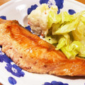 kurozata's cooksnap of when they made 鮭のムニエル～簡単レモンソース～.