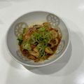 未依3's cooksnap of when they made 甘ピリ☆ちくわ大根.