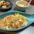 みきんどる's cooksnap of when they made ランチに*桜海老とキャベツのパスタ*.