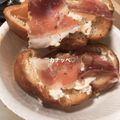 水無月心愛's cooksnap of when they made 生ハムとクリームチーズのカナッペ.