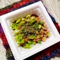 めぐ＊ぴぃ's cooksnap of when they made 納豆バジルごはん.