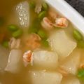 ぼくすんあ's cooksnap of when they made 冬瓜とえびのしょうがあんかけ.