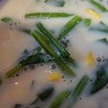 あゆたっくん's cooksnap of when they made ほうれん草とコーンの豆乳みそ汁.