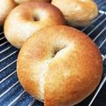 たてえり。's cooksnap of when they made 米粉活用　パリふわ食べやすいベーグル.