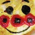 みーちゃん☆しーくん's cooksnap of when they made ♡アンパンマンオムライス♡幼児食.