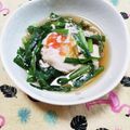 ﾁｲﾁｬﾝﾏﾏ's cooksnap of when they made 麺つゆで☆ニラ卵☆　煮びたし風.