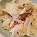 ばたみそーぱん☆'s cooksnap of when they made 蒸し鶏とキャベツのマスタードサラダ.