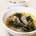 ともみん❤'s cooksnap of when they made 簡単☆ダシダで韓国風☆さば缶わかめスープ.