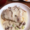 ととてひま74☆'s cooksnap of when they made レモン風味＊鮭のムニエルクリームソース.
