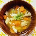 チェックのミニくま's cooksnap of when they made 簡単美味しい♡シーフードミックスの味噌汁.