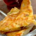 MULA's cooksnap of when they made ★カリッうま～！そうめんチヂミ★.