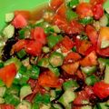 クックJHLDCB☆'s cooksnap of when they made オクラを使って！夏野菜の塩昆布和え.