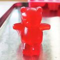 どらど～ら's cooksnap of when they made カキ氷シロップで簡単グミ.