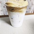 ★ゆむ★'s cooksnap of when they made 瓶をフリフリ☆簡単ダルゴナコーヒー。.