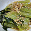 cuu3k's cooksnap of when they made ✽小松菜の酒蒸しぽんず✽.