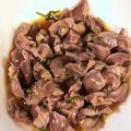 げんき1115's cooksnap of when they made 簡単つまみ　砂肝ポン酢.