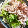 蛍火きらり's cooksnap of when they made ピリ辛ゴマだれ☆冷しゃぶサラダうどん.