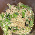 コバミツ's cooksnap of when they made 作り置き♪オクラの胡麻和え♪.