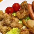 ☆ごはんできた☆'s cooksnap of when they made 鶏の塩唐揚げ.