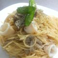 TQM's cooksnap of when they made 明太子andマヨのパスタ.