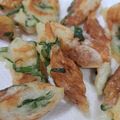 チョコママ★'s cooksnap of when they made ちくわの大葉揚げ.