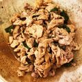 NON♡RAMU's cooksnap of when they made 豚肉の梅 紫蘇炒め.