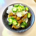 azbjbn's cooksnap of when they made オクラ＆なめこのフワとろ～★みぞれ和え.