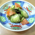 ぷぷのママ's cooksnap of when they made トマトと胡瓜とわかめのポンレモンごま和え.