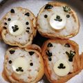 三七子's cooksnap of when they made お弁当に♡こぐまとこいぬのお稲荷さん♡.