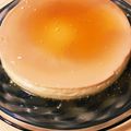 水玉ぱじゃま's cooksnap of when they made オーブンで作る 大きなプリン♪.