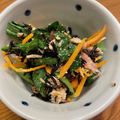 kimikimis's cooksnap of when they made 苦味なし♪小松菜とひじきのツナマヨサラダ.