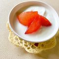いなばっくす☆'s cooksnap of when they made プラムヨーグルト♪.