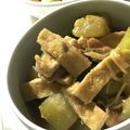 ♡TKTKTKTK♡'s cooksnap of when they made ちゅる～んとろ～ん　夕顔と鶏の煮物.