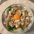 caruga's cooksnap of when they made 簡単♡サラダチキンとオニオンスライス♡.