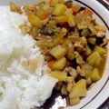 見習い台所戦士's cooksnap of when they made もりもり夏野菜のヘルシーキーマカレー♡.