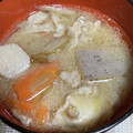 クックpu's cooksnap of when they made 簡単冬レシピ！お母さん直伝の豚汁.