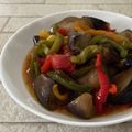 まくのうち's cooksnap of when they made 茄子とパプリカのさっぱり焼き浸し.