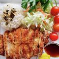 Lake☆Erie's cooksnap of when they made カロリーオフ！ノンフライヤー豚カツ.