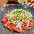 Superlittleboo's cooksnap of when they made 新玉ねぎとトマトのサラダ♪.