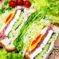 serafin's cooksnap of when they made パリのパン屋さん風生ハムのサンドイッチ.