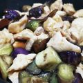 mmmksss's cooksnap of when they made 柔らか鶏むね肉となすの特製だれ★生姜焼き.