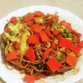 私市ビッキーズ津門巳's cooksnap of when they made “ミックスベジタブル2号焼きそば”.