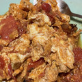 くりすたるけいこ's cooksnap of when they made 味付け２つ☆ふんわり卵とトマトの中華炒め.